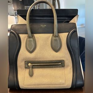 Celine Tri-Color Mini Tote